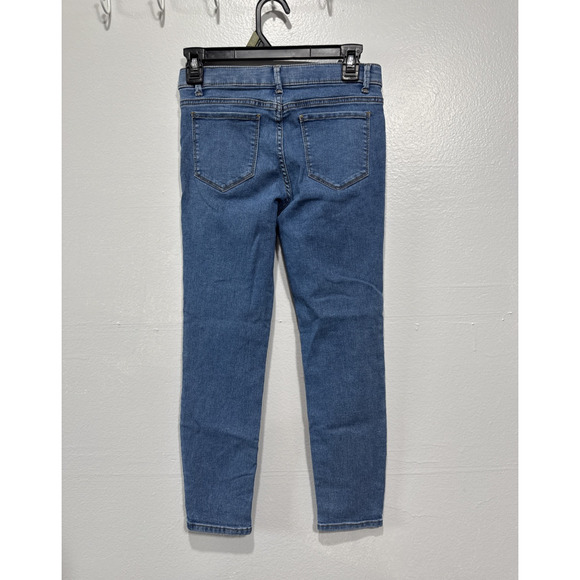 Wonder Nation Girls Fashion Embroidered Pull On Jeggings Sz L Plus (10-12) Blue - Picture 4 of 10